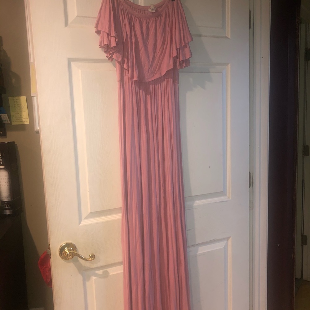 Pink Maxi Dress